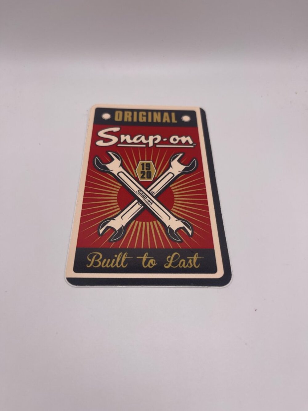 Snap-on Tools Original 1920 Crossed Wrenches Sticker New